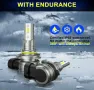 Sycreek комплект LED крушки за фарове HB3 9005, 2 броя, 16000LM, 6500K студено бяло, снимка 7