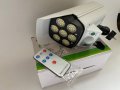 Соларна лампа - имитираща камера за видеонаблюдение