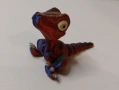 Играчка 3D принтирано динозавърче Велоцираптор с подвижни крака и опашка, снимка 2