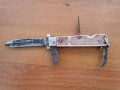 Колекционерски ловен сгъваем нож МОСКВА СССР , снимка 1 - Колекции - 40685394
