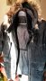 Дамско палто Bogner от 100% естествен велур, яка от естесвен косъм, снимка 1 - Палта, манта - 33566377