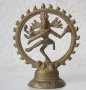 Индия божество метал бронз фигура пластика статуетка, снимка 7