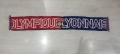 Футболен шал на Олимпик Лион Olympique Lyonnais официален продукт на клуба, зимен, еднолицев, снимка 1