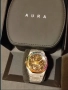 Механичен часовник - Aura Watch Skeleton 002 : Frosted Steel, снимка 2