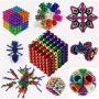 216 бр 5 мм магнитни топчета топки намагнитизиран неодимов силен магнит сфера креативен забавен куб , снимка 1 - Игри и пъзели - 27265637
