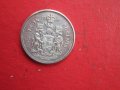50 цента 1962 Канада сребърна монета, снимка 3