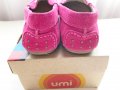 Страхотни велурени обувки UMI номер EUR 33, UK 1, US 1.5 цвят Fuschia, снимка 5