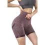 Къс дамски клин за йога, фитнес, за жени Digital One SP01062, abc213, лилав, тесни фитнес панталони , снимка 1