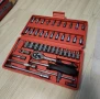 ПРОМО!! Комплект инструменти гедоре 1/4" в куфар, 46 части, снимка 2