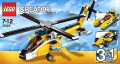 НОВ LEGO Creator 31023 Жълти състезатели : Хеликоптер, спортна кола и моторна лодка - 3 в 1, снимка 1