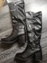 Дамски високи зимни ботуши с дебел ток - 38, 39 номер, снимка 7