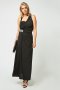 Нова черна рокля с камъни, снимка 1 - Рокли - 28412578