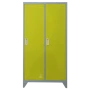 Двоен метален цветен гардероб,метални гардеробчета с 2 врати в различни цветове, снимка 3