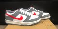 Маратонки оригинални NIKE DUNK LOW NEXT NATURE SMOKE GREY LIGHT CRIMSON, снимка 2