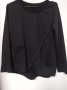 Черна блуза, снимка 1 - Блузи с дълъг ръкав и пуловери - 44097262