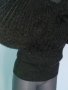 Кашмирен пуловер модел Топ от пухкаво плетиво (вълна, кашмир и спандекс), снимка 3