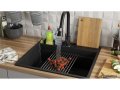 Кухненска Мивка от гранит модел Осло 40 Премиум 380 x 530 мм - графит, снимка 2