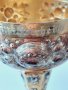 Стара сребърна немска чаша(бокал) с позлата,ръчно кована, снимка 7