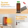 Преносима духалка Portable Fan Heater YND 500D отоплител с керамичен нагревател печка, снимка 4