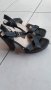 Дамски сандали от естествена кожа, снимка 1 - Дамски обувки на ток - 27010878