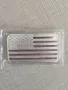 1 тройунция Highland Mint US Flag 999 чисто сребро, снимка 4