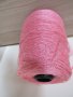 Тънка фина прежда цвят корал 898 грама, снимка 3