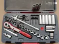 Teng tools тенг 1/2  гидория 34 части вложки камъни комплект хром ванадий, снимка 3