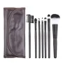 Сладък мини комплект от 7 четки за грим в чантичка HZS79, снимка 6