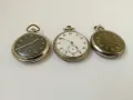 Лот Стари Джобни Часовници , снимка 5