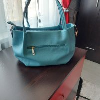 Дамски нова синя чанта с етикет , снимка 12 - Чанти - 40716692