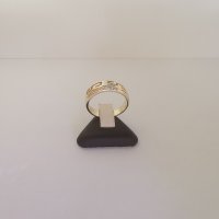 Златен пръстен унисекс , снимка 3 - Пръстени - 43604711
