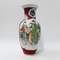 Красива стара китайска ваза(3.2), снимка 1 - Антикварни и старинни предмети - 43605470