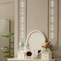 Огледални стикери Корона за украса декорация стикери за стена баня, снимка 2 - Декорация за дома - 27115809