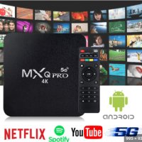 Промо █▬█ █ ▀█▀ Нови 4K Android TV Box 8GB 128GB MXQ PRO Android TV 11 /9 wifi play store, netflix , снимка 11 - Приемници и антени - 39361611