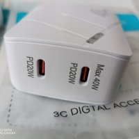 зарядно ново бързо за телефон, тип С , снимка 9 - USB кабели - 43440861