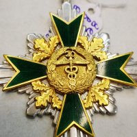 RRR-Изключително рядък немски орден 3 райх/20 години служба в митническа служба,сребро,емайл/, снимка 2 - Колекции - 33563411