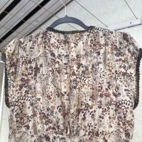 Нежна блуза KELLO 100% коприна Дания, снимка 12 - Корсети, бюстиета, топове - 32216403