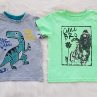 Тениски за момче 3-4 години, снимка 8 - Детски Блузи и туники - 37592978