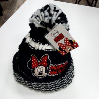 Нова детска зимна шапка Мини Маус, снимка 2 - Шапки, шалове и ръкавици - 26923742