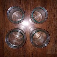 Стари стъклени буркани с капачки , снимка 5 - Други ценни предмети - 43045001