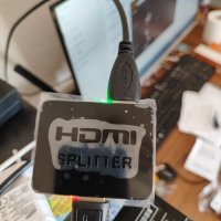 HDMI разклонител/сплитер splitter, снимка 3 - Части и Платки - 38125324