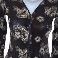 Дамска официална блуза , снимка 1 - Блузи с дълъг ръкав и пуловери - 26452181