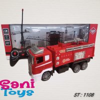 Пожарна кола с R/C, снимка 1 - Коли, камиони, мотори, писти - 35226286