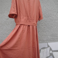 3XL Нова  рокля Kiabi (керемиден цвят) , снимка 6 - Рокли - 36472635