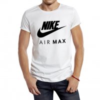 Тениска Nike Air Max принт 3 модела, всички размери, снимка 3 - Тениски - 28691627