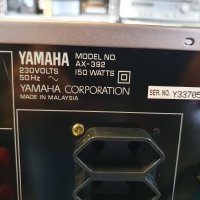 Усилвател YAMAHA AX-392 В отлично техническо и визуално състояние., снимка 15 - Ресийвъри, усилватели, смесителни пултове - 40584728