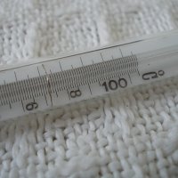 Прецизен термометър от +50 до +100C GDR, снимка 3 - Медицинска апаратура - 28774136