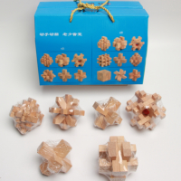 Ново! 6 в 1 - 6 бр. от най-известните логически дървени игри на света дървени играчки, снимка 1 - Образователни игри - 36540580