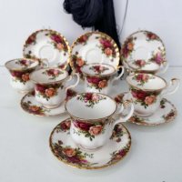 Royal Albert, Old Country Roses, сервиз за чай, снимка 1 - Сервизи - 36879382