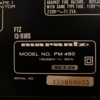 MARANTZ PM 450, снимка 5 - Ресийвъри, усилватели, смесителни пултове - 35344690